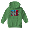rock, paper, dragon Youth Hoodie