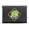 snake green Accessory Pouches