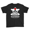 I Am Actually In A Very Commited Relationship Youth Tee