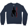 crazy rocket guardians japan poster shape cosmos space fighters Crewneck Sweatshirt