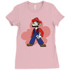 mario Ladies Fitted T-Shirt