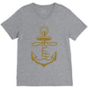 anchored faith V-Neck Tee