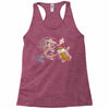 zombie ice cream art Racerback Tank