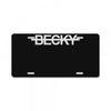 not becky License Plate