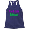 mardi gras princess Racerback Tank