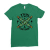 this is not a costume Ladies Fitted T-Shirt