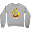 fractal comic book guy Crewneck Sweatshirt