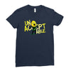 unacceptable! Ladies Fitted T-Shirt