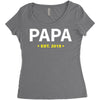 papa Women's Triblend Scoop T-shirt