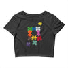 puzzled Crop Top
