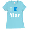 apple macintosh computer Ladies Fitted T-Shirt