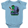 spooky city creatures   hockey team Baby Onesie