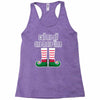 call me elf one more time Racerback Tank