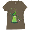 leaf storm Ladies Fitted T-Shirt