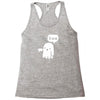 ghost of disapproval Racerback Tank