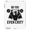 ancient swole'd dragon (black) iPad 3 and 4 Case