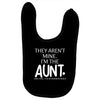 the cool fun and favorite aunt Baby Bibs
