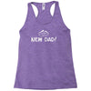 new dad Racerback Tank