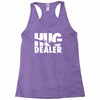 hug dealer love Racerback Tank