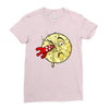 moon rocket Ladies Fitted T-Shirt