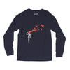 banksy headshot butterfly Long Sleeve Shirts
