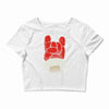 christmas rocks Crop Top