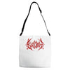 bloodbath logo Adjustable Strap Totes