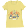 black knight coat of (no) arms Ladies Fitted T-Shirt