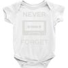 retro and vintage cassette humor Baby Onesie