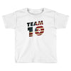 team 10 american flag Toddler T-shirt