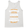 Super Cool Grandpa Of A Freaking Awesome Granddaughter Tank Top
