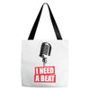 i need a beat Tote Bags