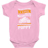 Motorcycles Poppy Baby Onesie