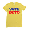 vote beto texas Ladies Fitted T-Shirt