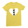 XXXTentacion Heart Ladies Fitted T-Shirt