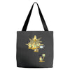 playing with monsters Tote Bags