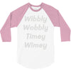 wibbly w0bbly 3/4 Sleeve Shirt