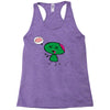 zombie cartoon Racerback Tank