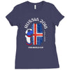 iceland national team youth 2018 fifa world cup Ladies Fitted T-Shirt