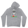 disc golf frisbee leaning on target basket innova Hoodie