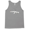 banksy style ak47 art   funny Tank Top