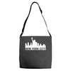 new york usa america city Adjustable Strap Totes