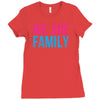 we are family Ladies Fitted T-Shirt
