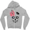 day of dead sugar skull Zipper Hoodie