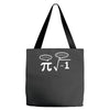 be rational get real nerdy geek pi nerd Tote Bags