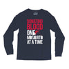 donating blood one mosquito funny Long Sleeve Shirts