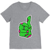 zombie okay V-Neck Tee