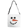 frosty snowman Adjustable Strap Totes