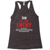 Sin Is The Enemy Racerback Tank