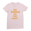free candy Ladies Fitted T-Shirt